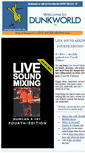 Mobile Screenshot of dunkworld.com
